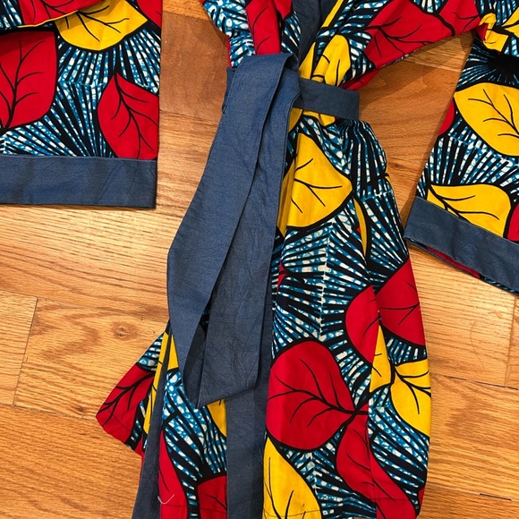 Handmade Tribal Print Robe - Picture 5 of 8